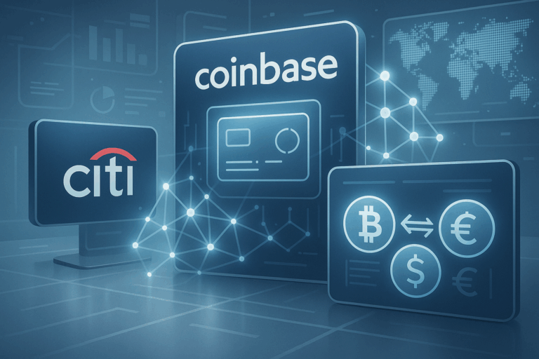 Citigroup and Coinbase partner to expand digital-asset payment capabilities
