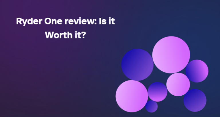 Ryder One review: Is it Worth it? (December 2025)
