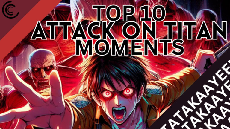 Top 10 ATTACK ON TITAN Moments! | The GAME CHANGERS!