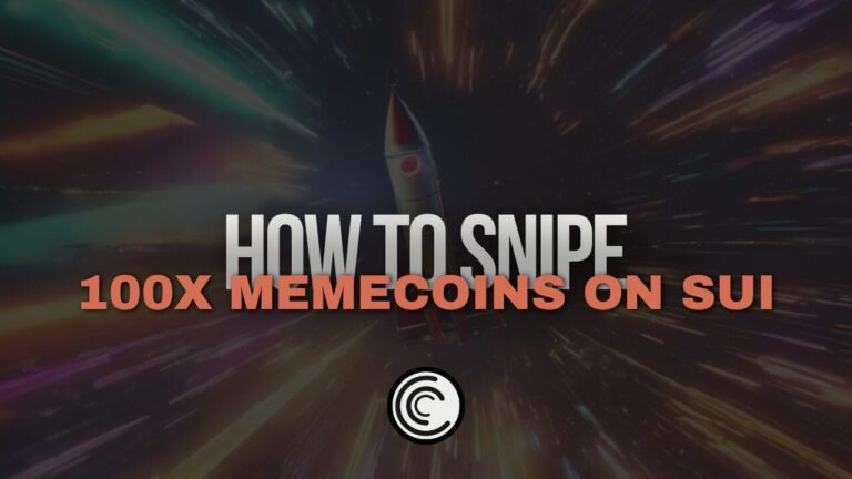 How To Snipe 100x Meme Coins On SUI (March 2026)